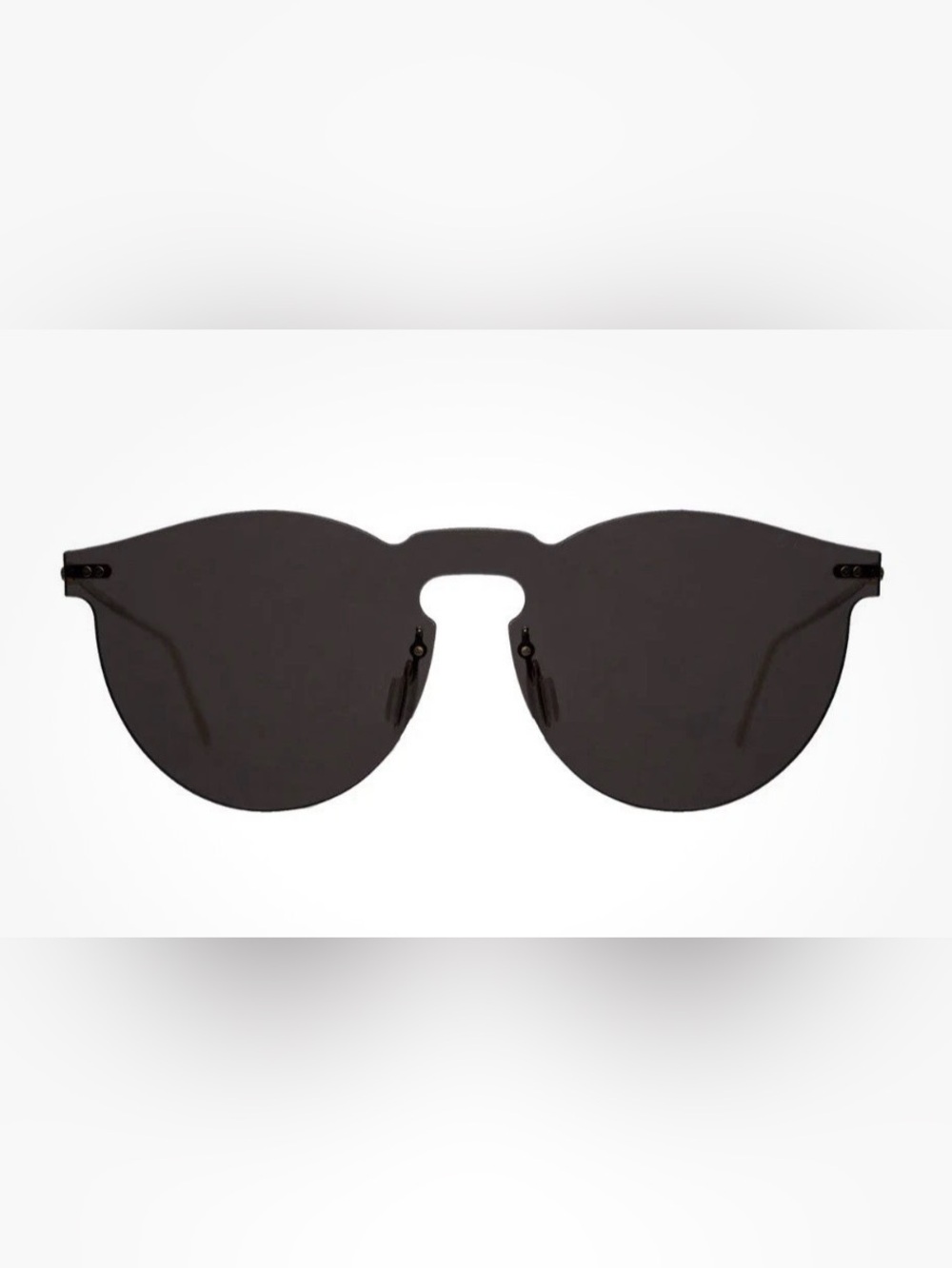 illesteva Leonard Mask Sunglasses UV400 Metal Frame Made in Italy